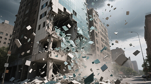 建筑爆破